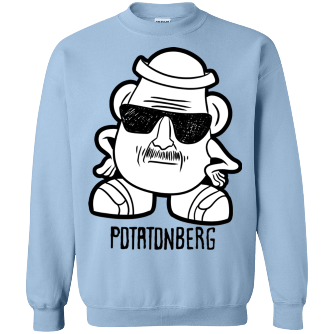 Sweatshirts Light Blue / Small Potatonberg Crewneck Sweatshirt