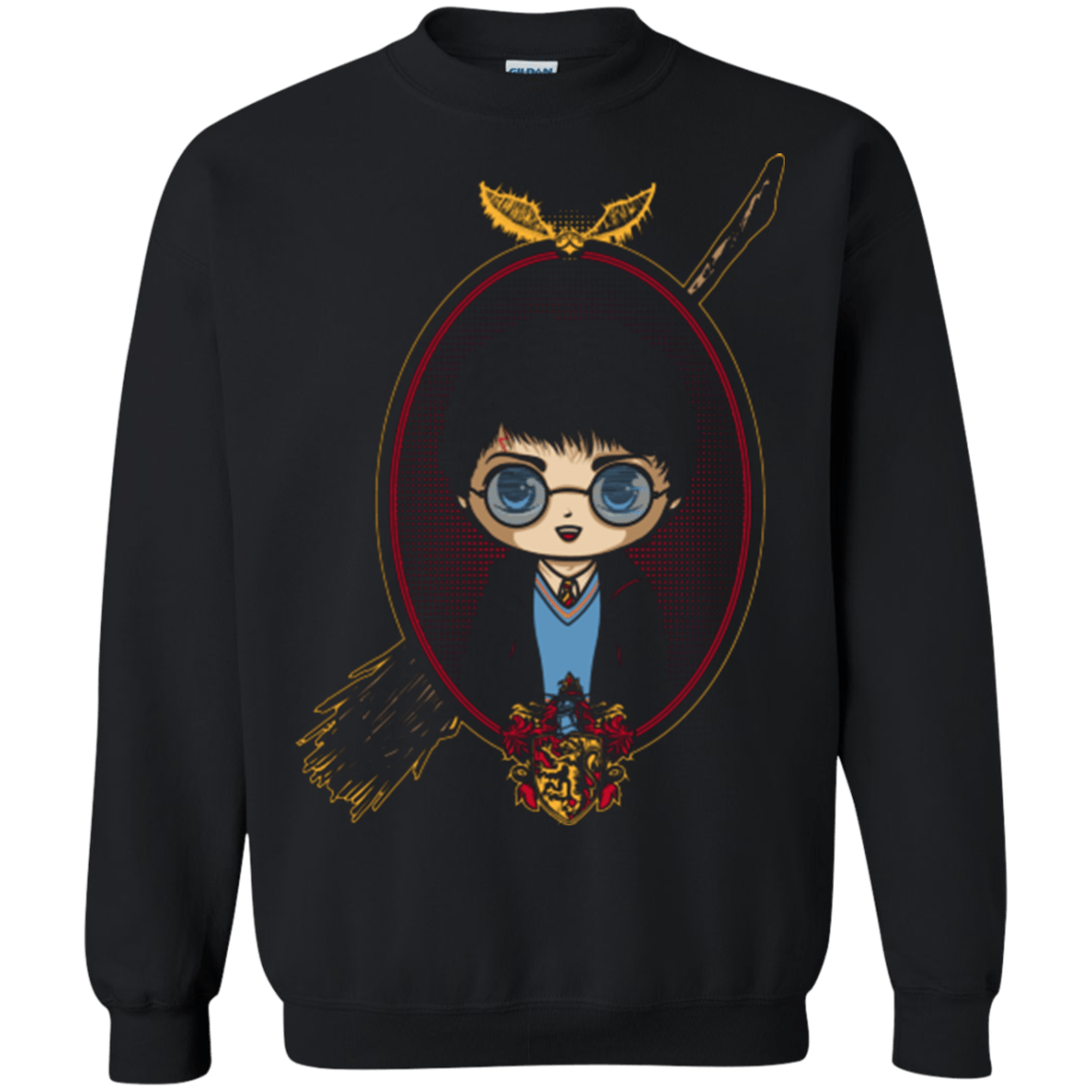 Sweatshirts Black / Small Potter Portrait Crewneck Sweatshirt