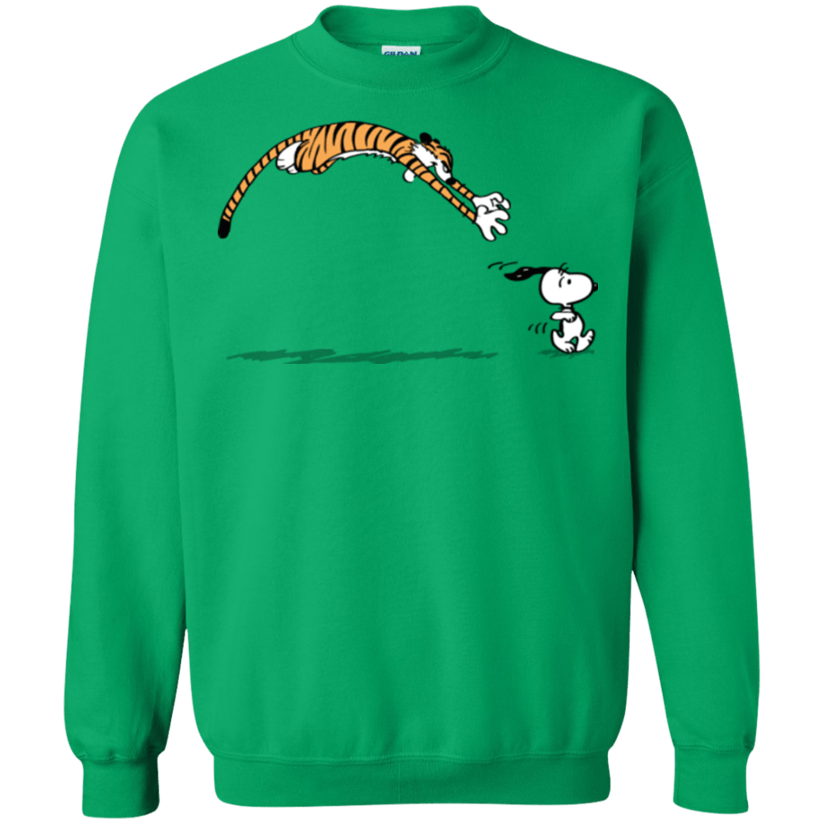 Sweatshirts Irish Green / Small Pounce Crewneck Sweatshirt