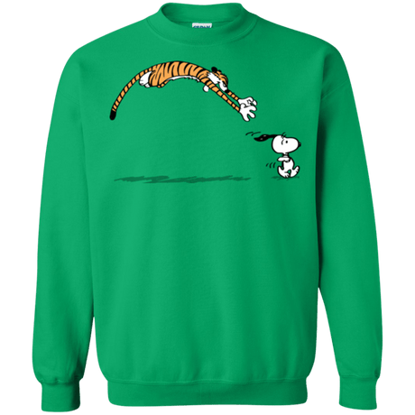 Sweatshirts Irish Green / Small Pounce Crewneck Sweatshirt