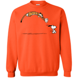 Sweatshirts Orange / Small Pounce Crewneck Sweatshirt