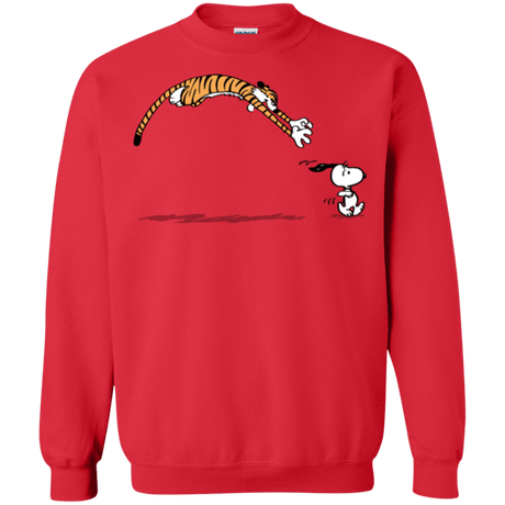 Sweatshirts Red / Small Pounce Crewneck Sweatshirt