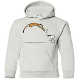 Sweatshirts White / YS Pounce Youth Hoodie