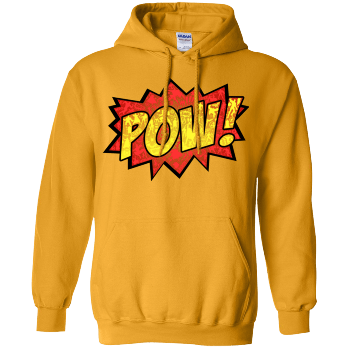 Sweatshirts Gold / Small pow Pullover Hoodie