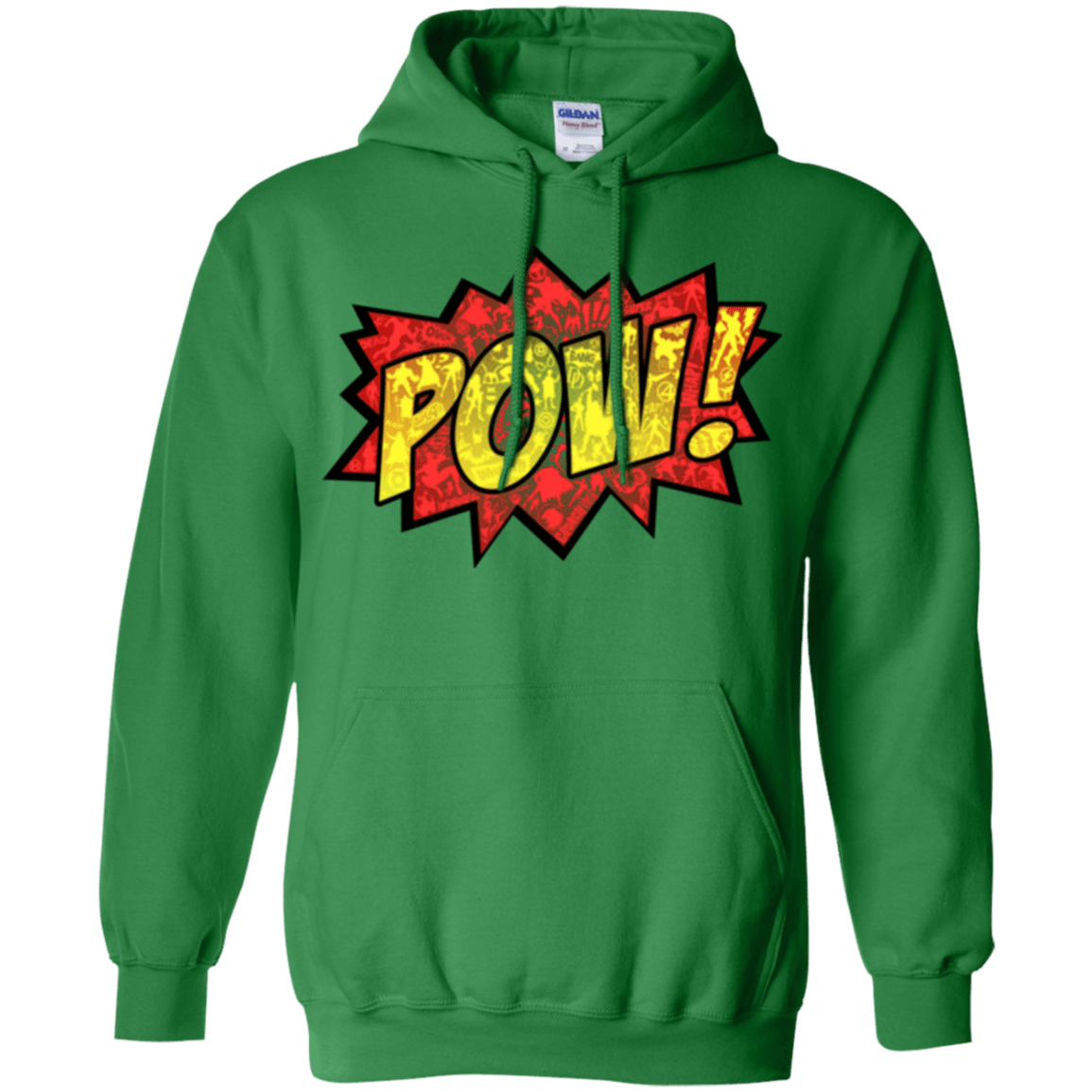 Sweatshirts Irish Green / Small pow Pullover Hoodie