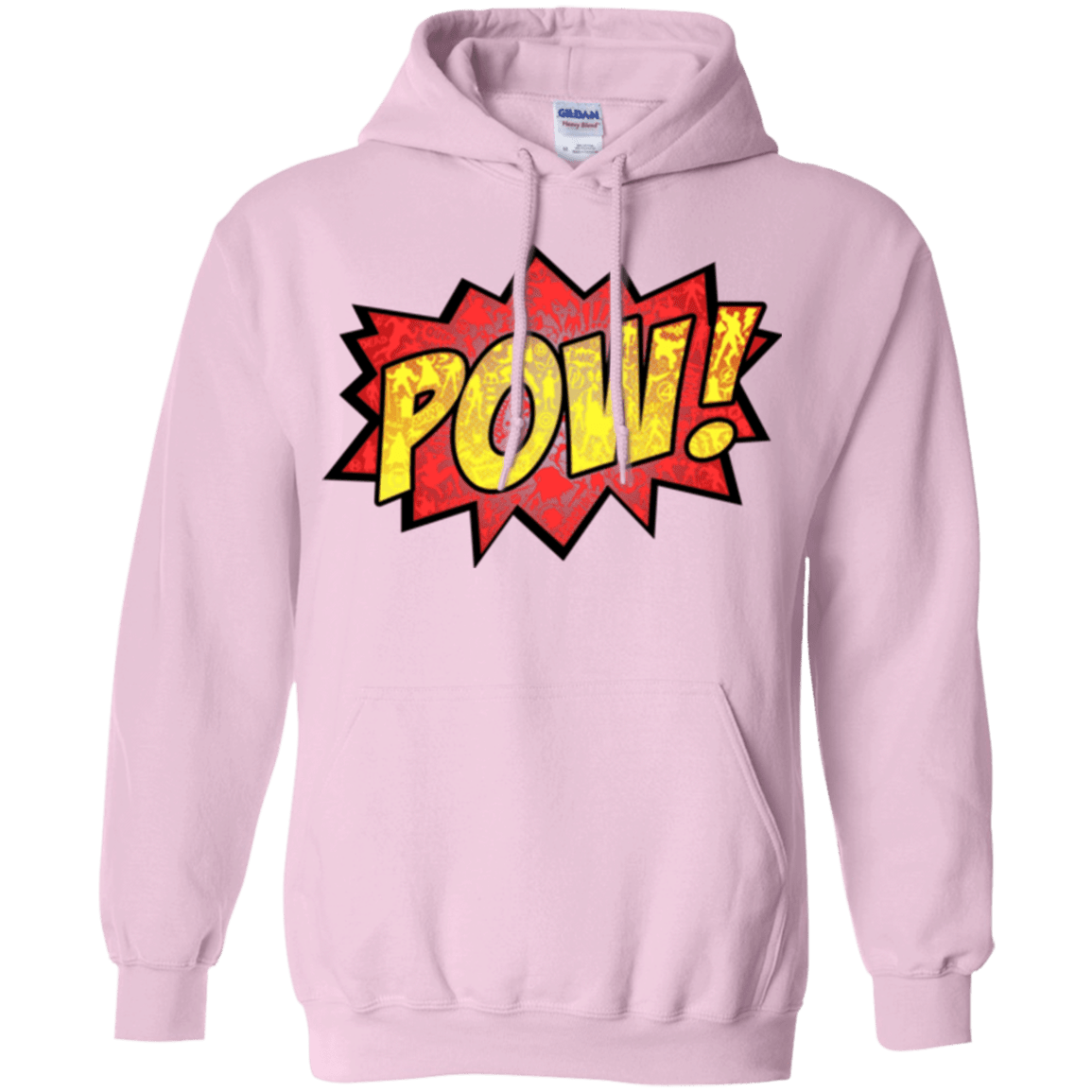 Sweatshirts Light Pink / Small pow Pullover Hoodie