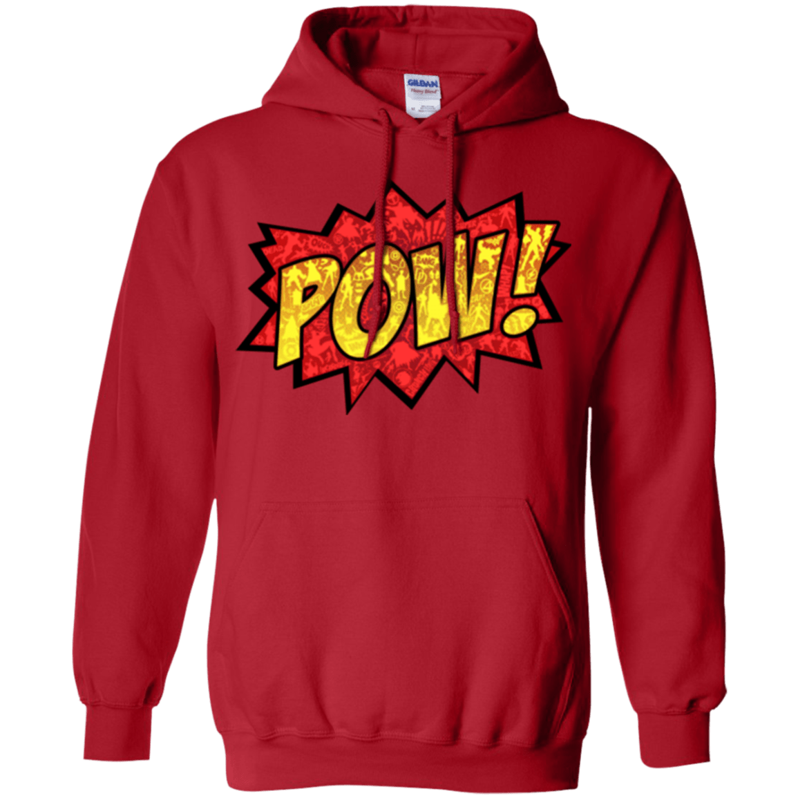Sweatshirts Red / Small pow Pullover Hoodie