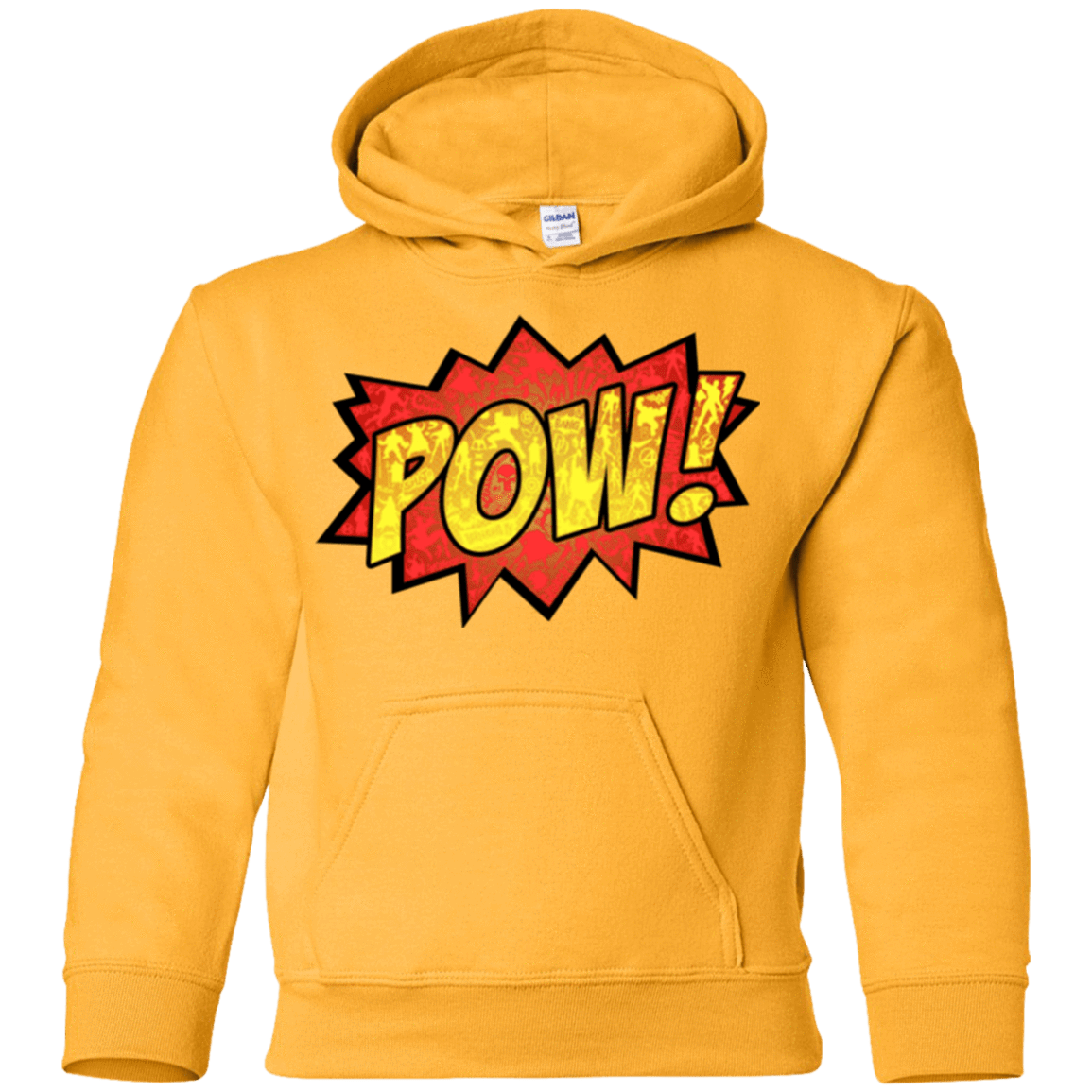 Sweatshirts Gold / YS pow Youth Hoodie