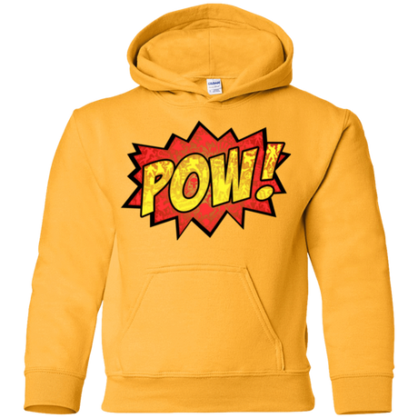 Sweatshirts Gold / YS pow Youth Hoodie