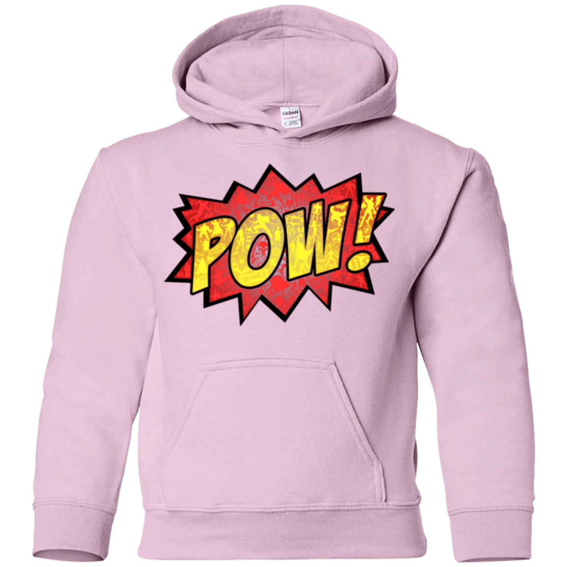 Sweatshirts Light Pink / YS pow Youth Hoodie