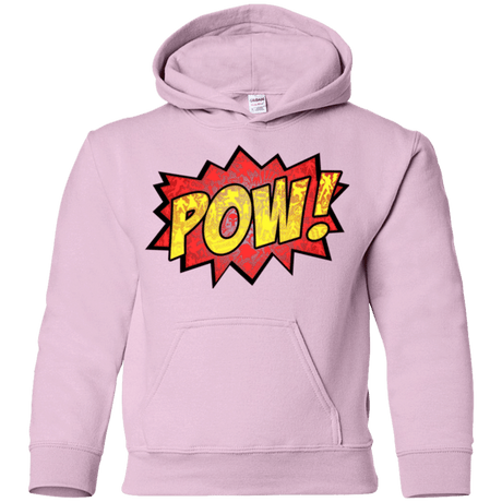 Sweatshirts Light Pink / YS pow Youth Hoodie