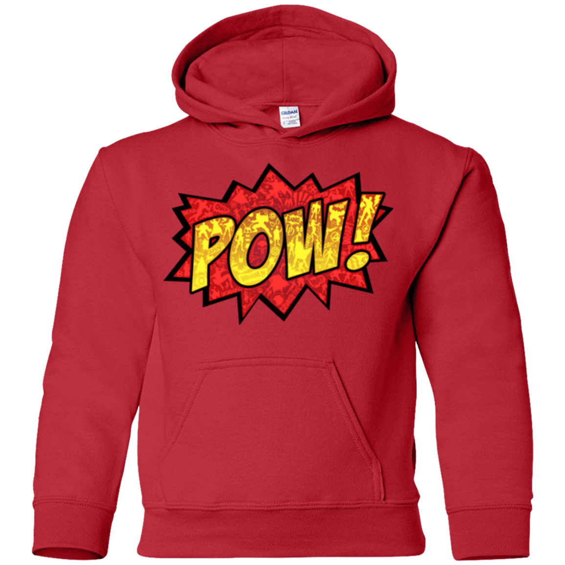 Sweatshirts Red / YS pow Youth Hoodie
