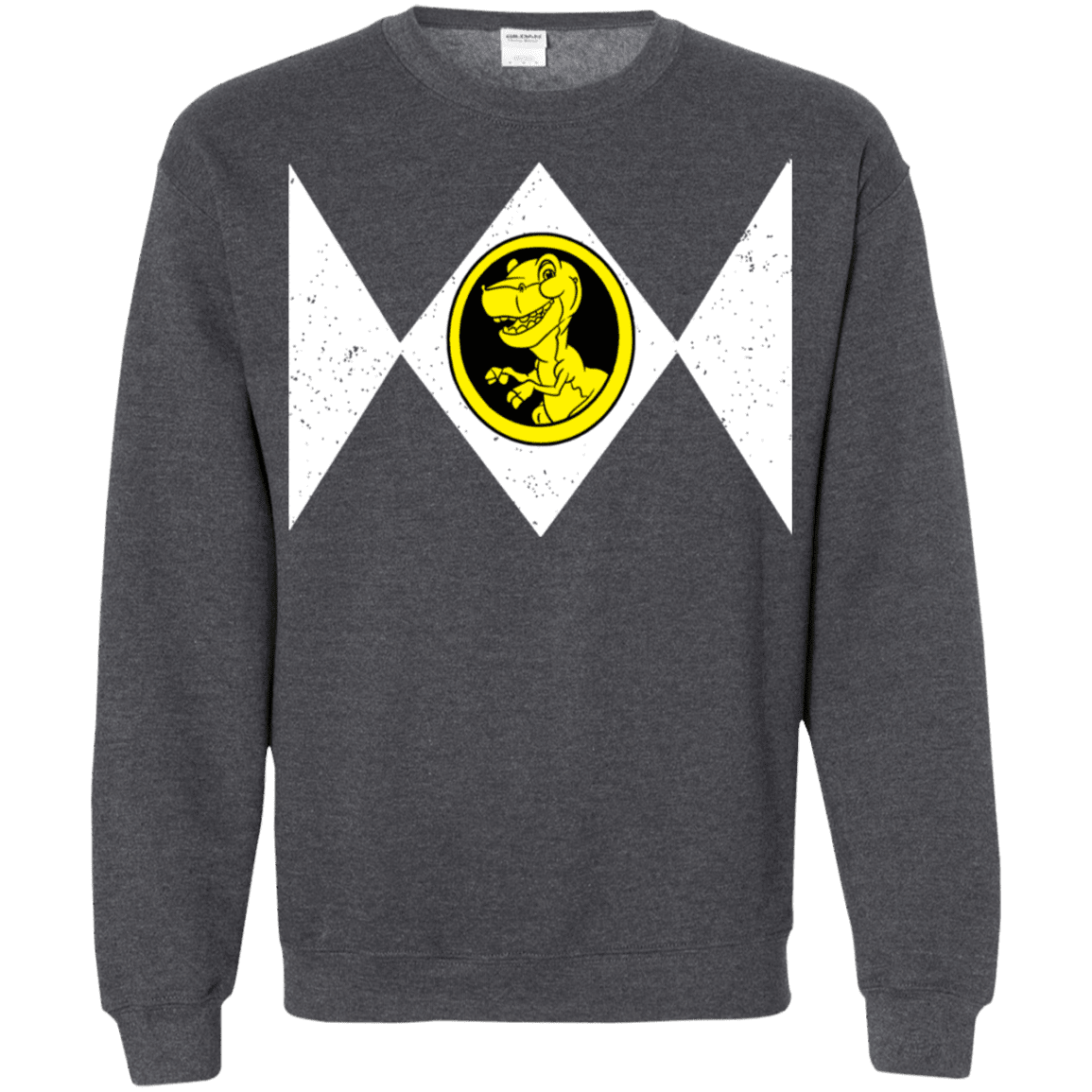 Sweatshirts Dark Heather / S Power Chomper Crewneck Sweatshirt