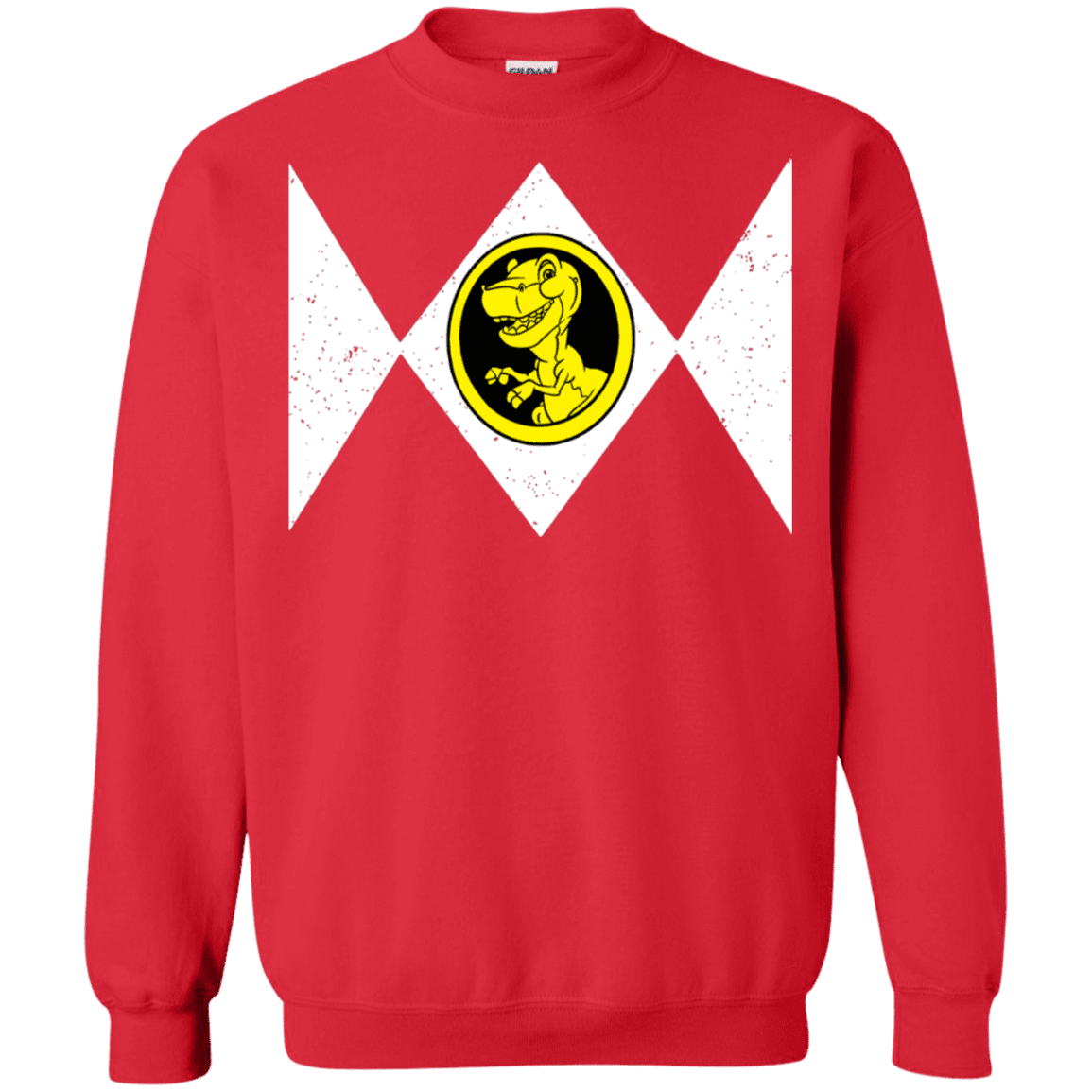 Sweatshirts Red / S Power Chomper Crewneck Sweatshirt