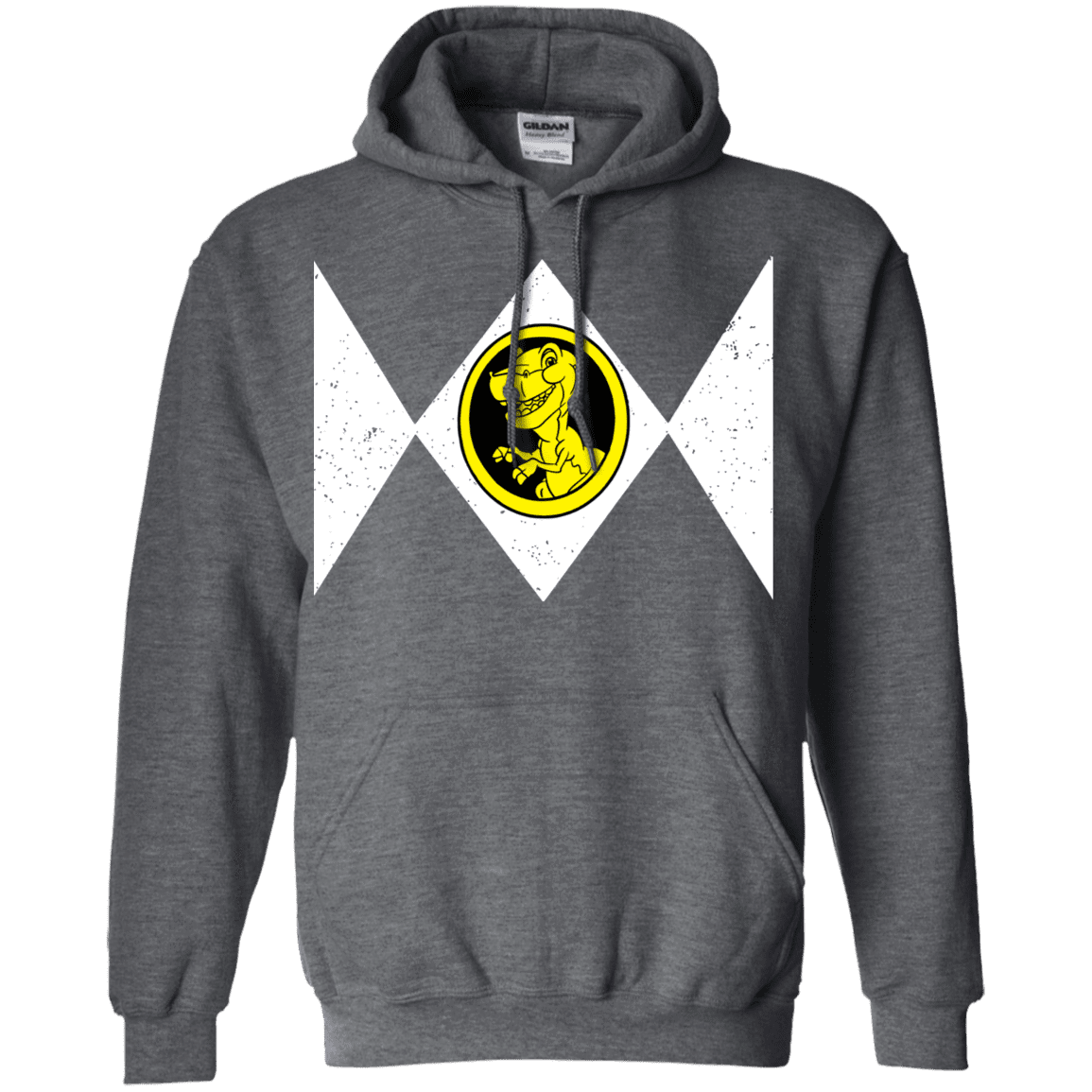 Sweatshirts Dark Heather / S Power Chomper Pullover Hoodie