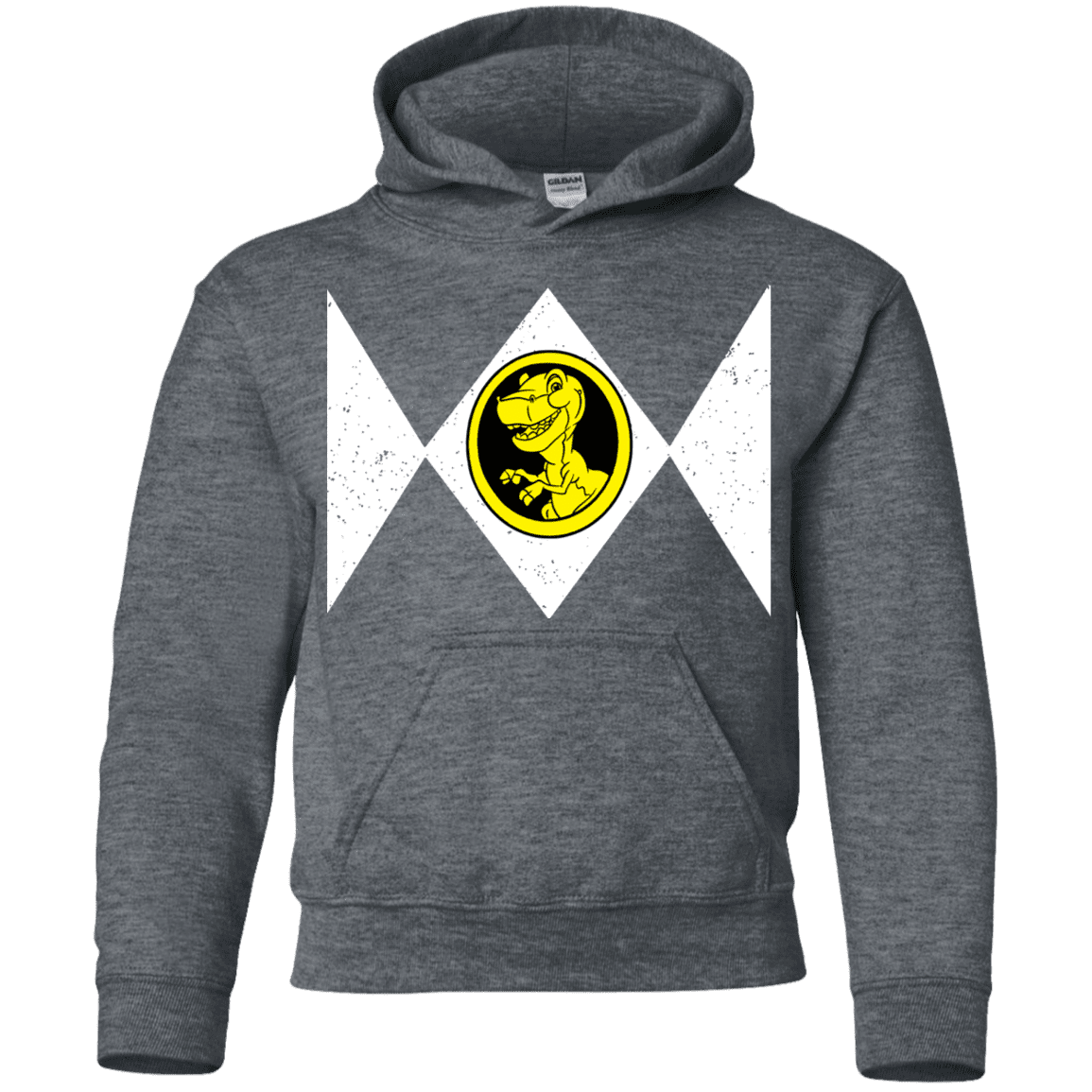 Sweatshirts Dark Heather / YS Power Chomper Youth Hoodie