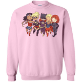 Sweatshirts Light Pink / Small Power Girls Crewneck Sweatshirt