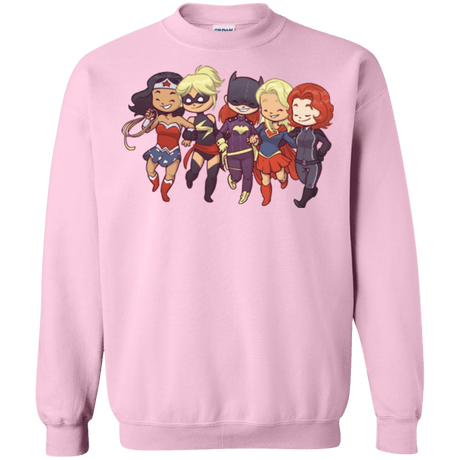 Sweatshirts Light Pink / Small Power Girls Crewneck Sweatshirt