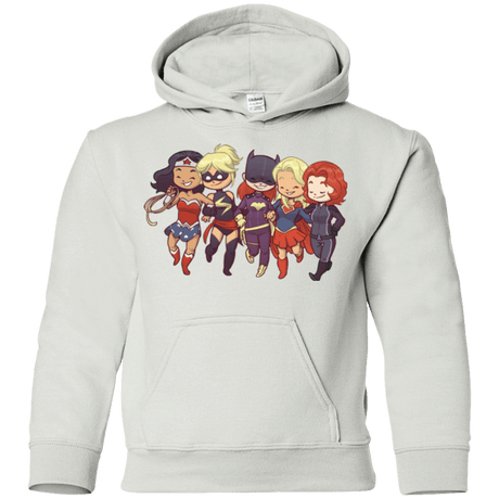 Sweatshirts White / YS Power Girls Youth Hoodie