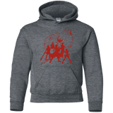 Sweatshirts Dark Heather / YS Power Guild Youth Hoodie