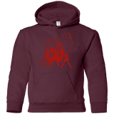 Sweatshirts Maroon / YS Power Guild Youth Hoodie