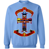 Sweatshirts Carolina Blue / Small Power N Rangers Crewneck Sweatshirt