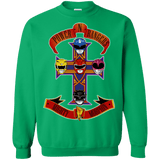 Sweatshirts Irish Green / Small Power N Rangers Crewneck Sweatshirt