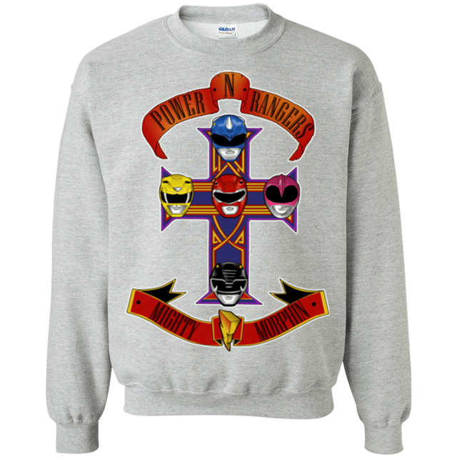 Sweatshirts Sport Grey / Small Power N Rangers Crewneck Sweatshirt