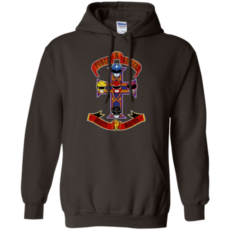 Sweatshirts Dark Chocolate / Small Power N Rangers Pullover Hoodie
