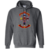 Sweatshirts Dark Heather / Small Power N Rangers Pullover Hoodie