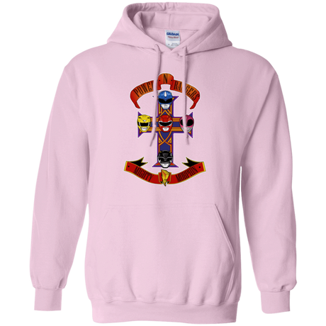 Sweatshirts Light Pink / Small Power N Rangers Pullover Hoodie