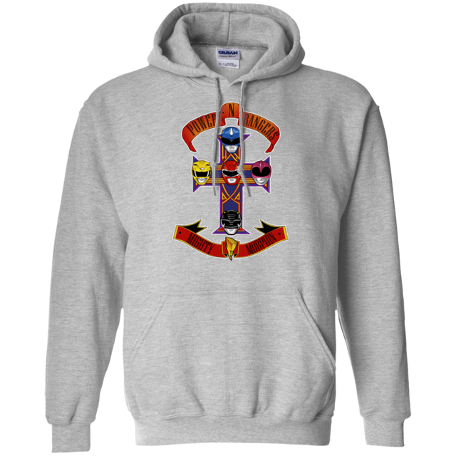 Sweatshirts Sport Grey / Small Power N Rangers Pullover Hoodie