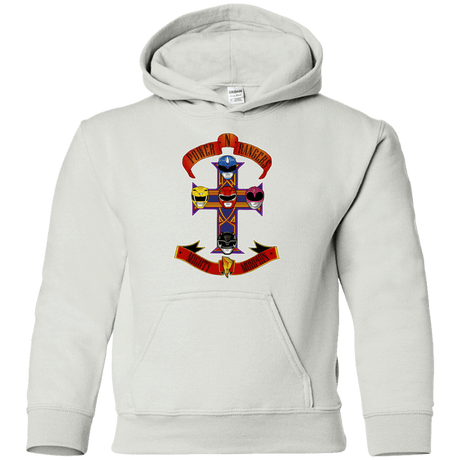 Sweatshirts White / YS Power N Rangers Youth Hoodie