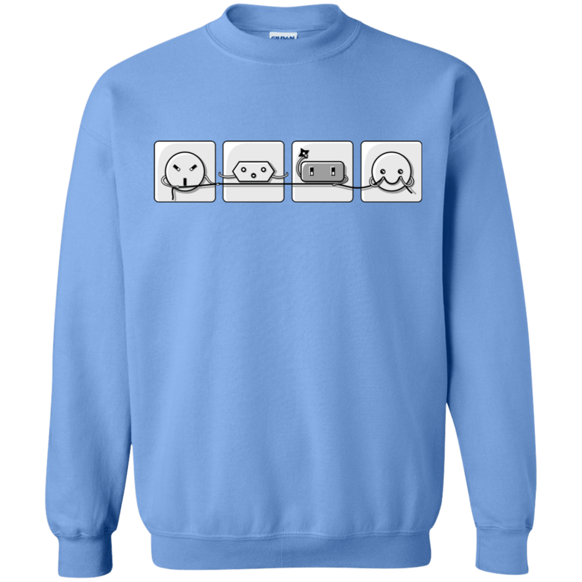 Sweatshirts Carolina Blue / S Power Struggle Crewneck Sweatshirt