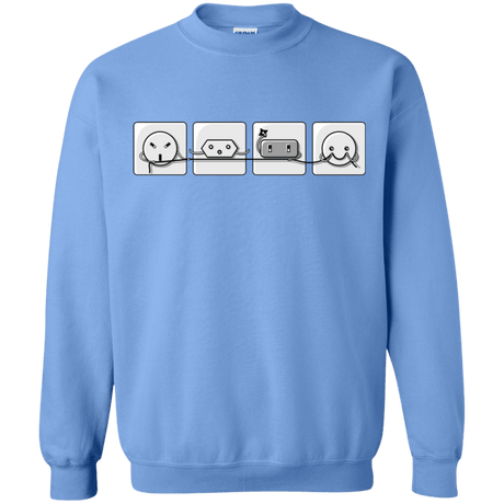 Sweatshirts Carolina Blue / S Power Struggle Crewneck Sweatshirt