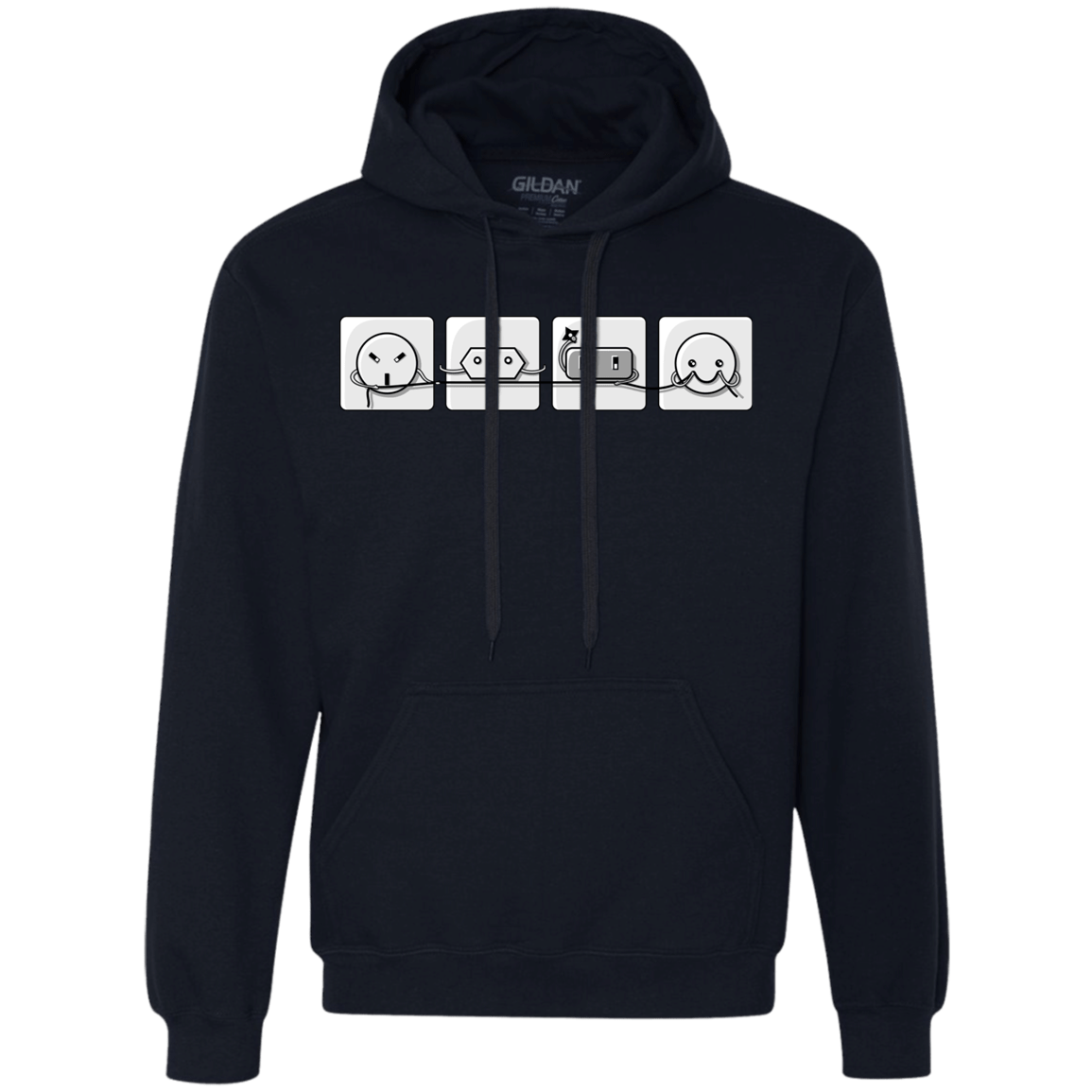 Sweatshirts Navy / S Power Struggle Premium Fleece Hoodie