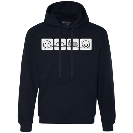 Sweatshirts Navy / S Power Struggle Premium Fleece Hoodie