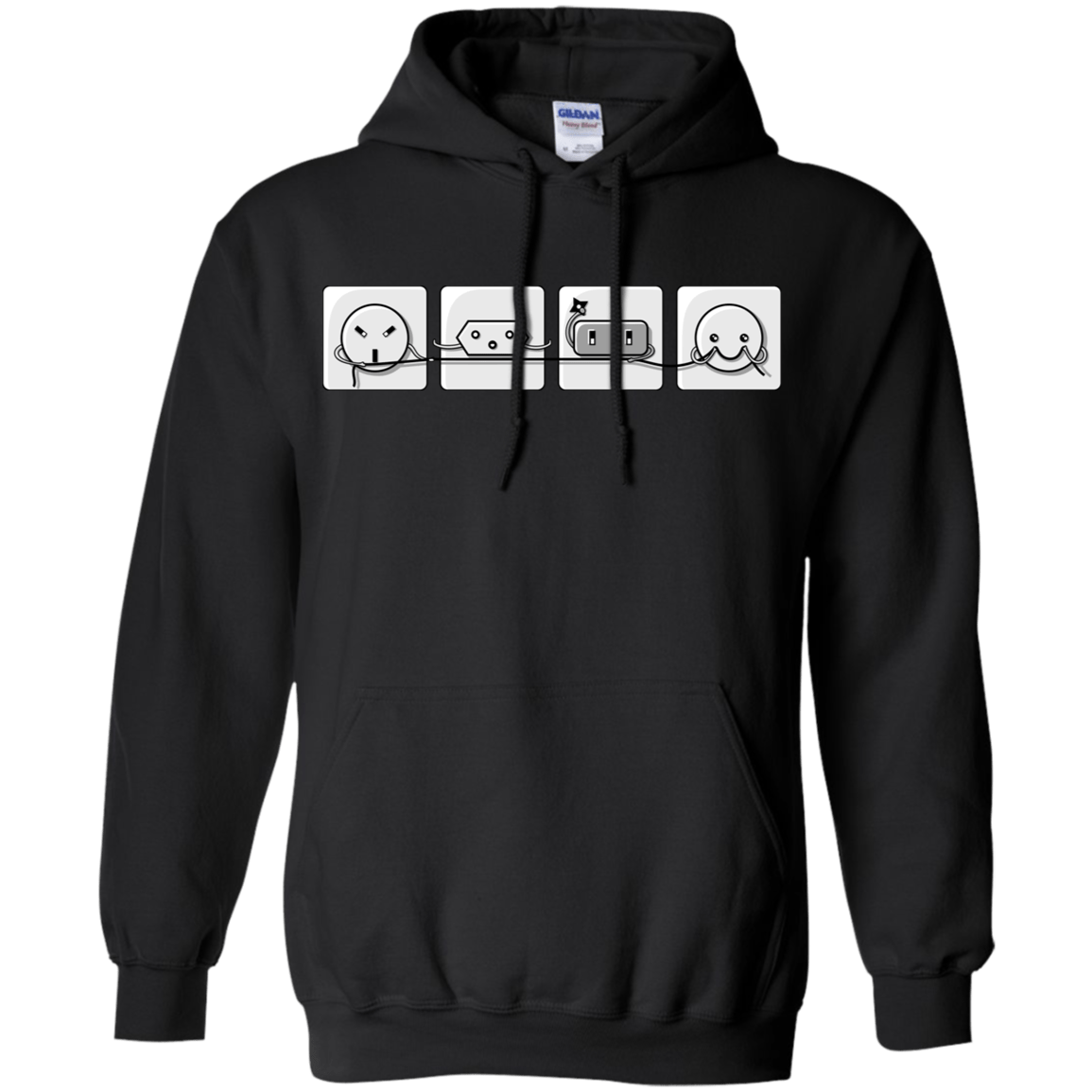 Sweatshirts Black / S Power Struggle Pullover Hoodie