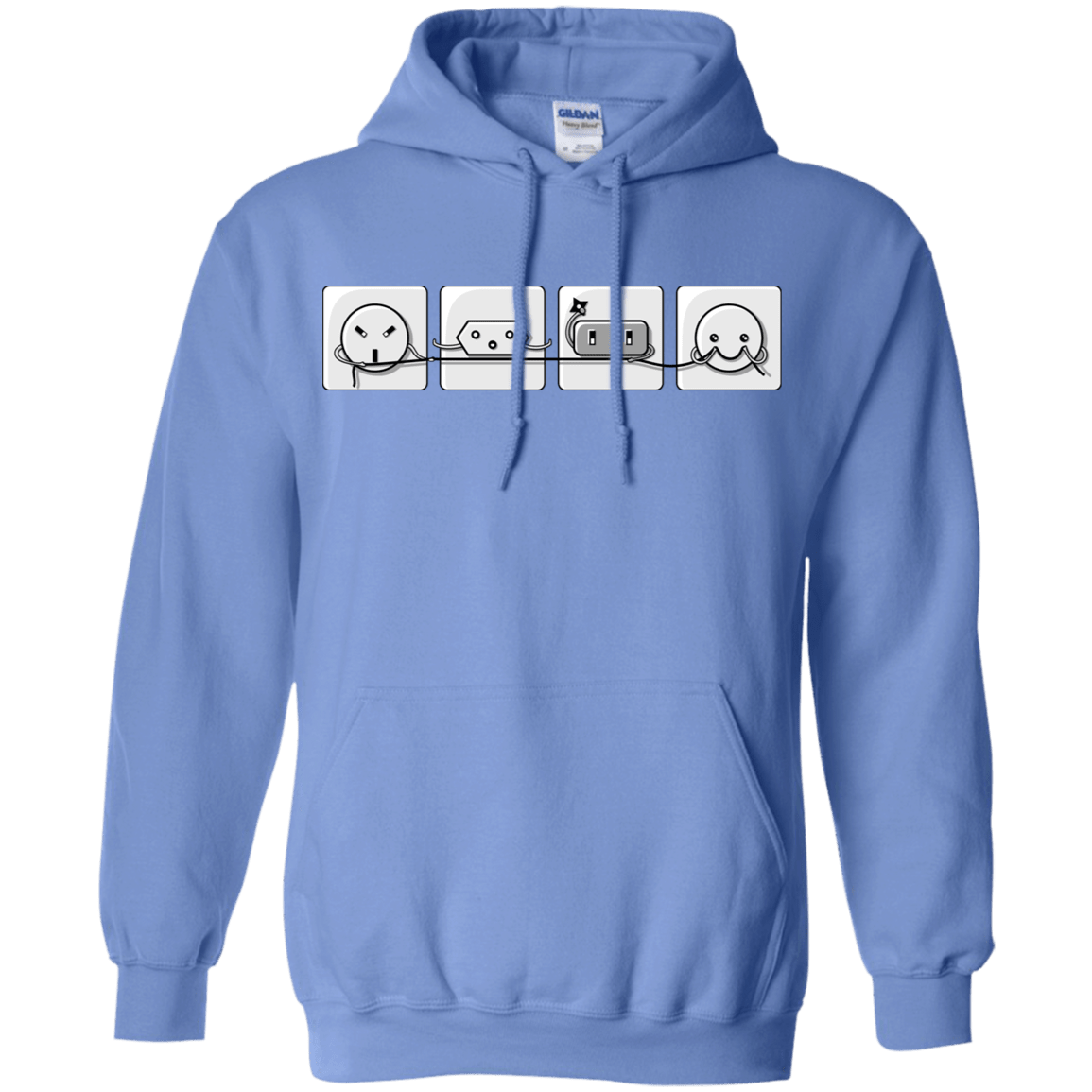 Sweatshirts Carolina Blue / S Power Struggle Pullover Hoodie