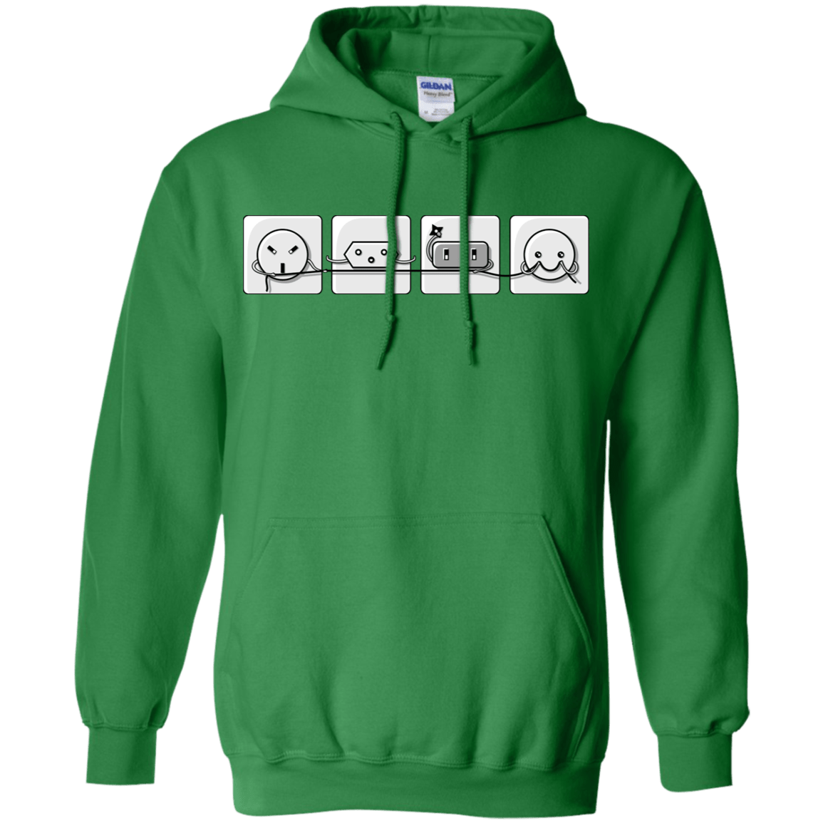 Sweatshirts Irish Green / S Power Struggle Pullover Hoodie