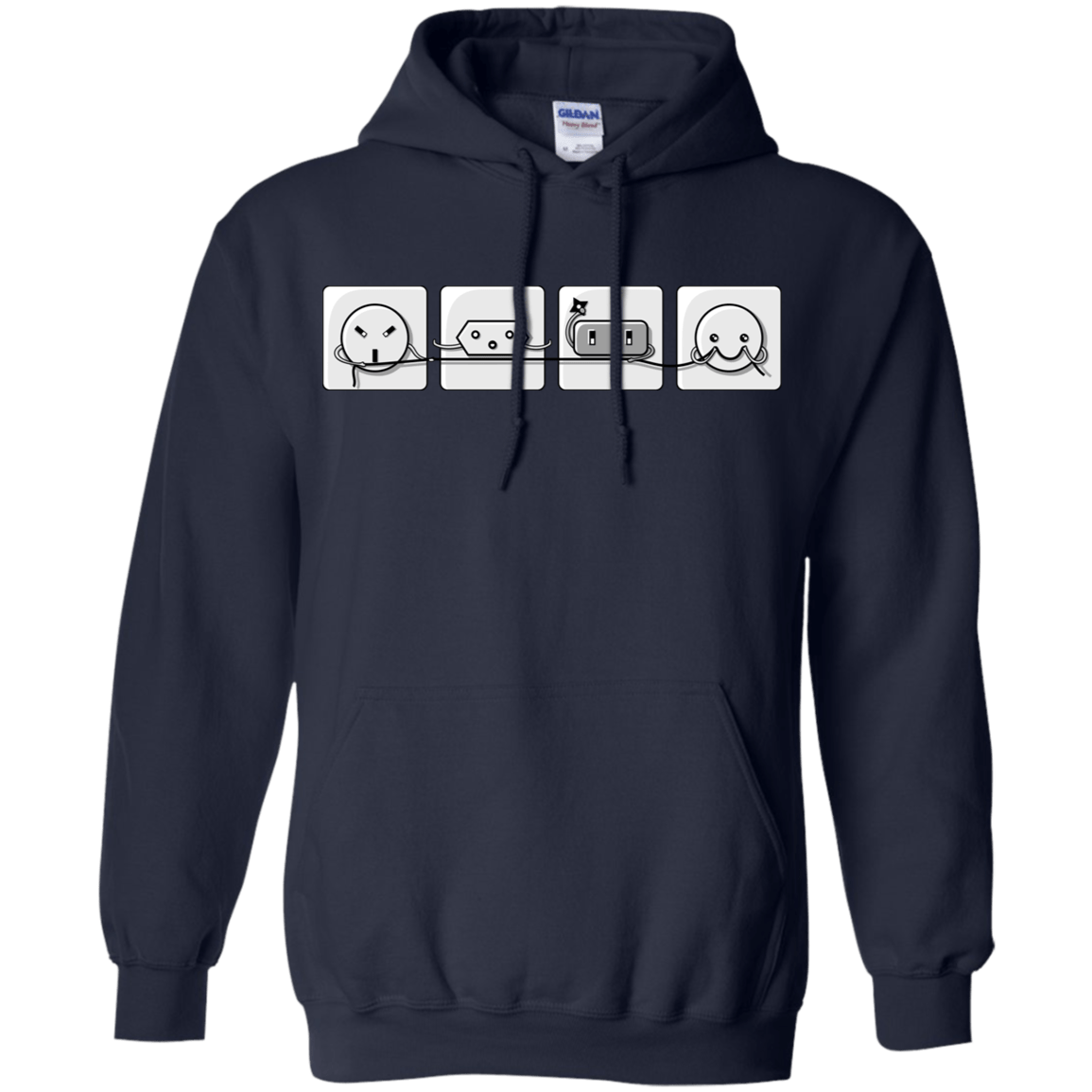 Sweatshirts Navy / S Power Struggle Pullover Hoodie