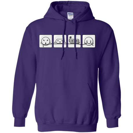 Sweatshirts Purple / S Power Struggle Pullover Hoodie