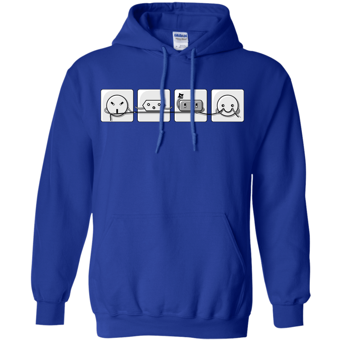 Sweatshirts Royal / S Power Struggle Pullover Hoodie