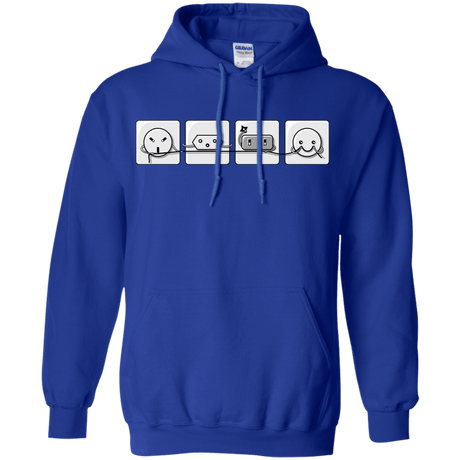 Sweatshirts Royal / S Power Struggle Pullover Hoodie