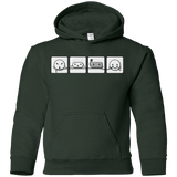 Sweatshirts Forest Green / YS Power Struggle Youth Hoodie