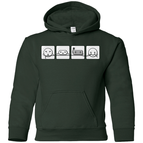 Sweatshirts Forest Green / YS Power Struggle Youth Hoodie