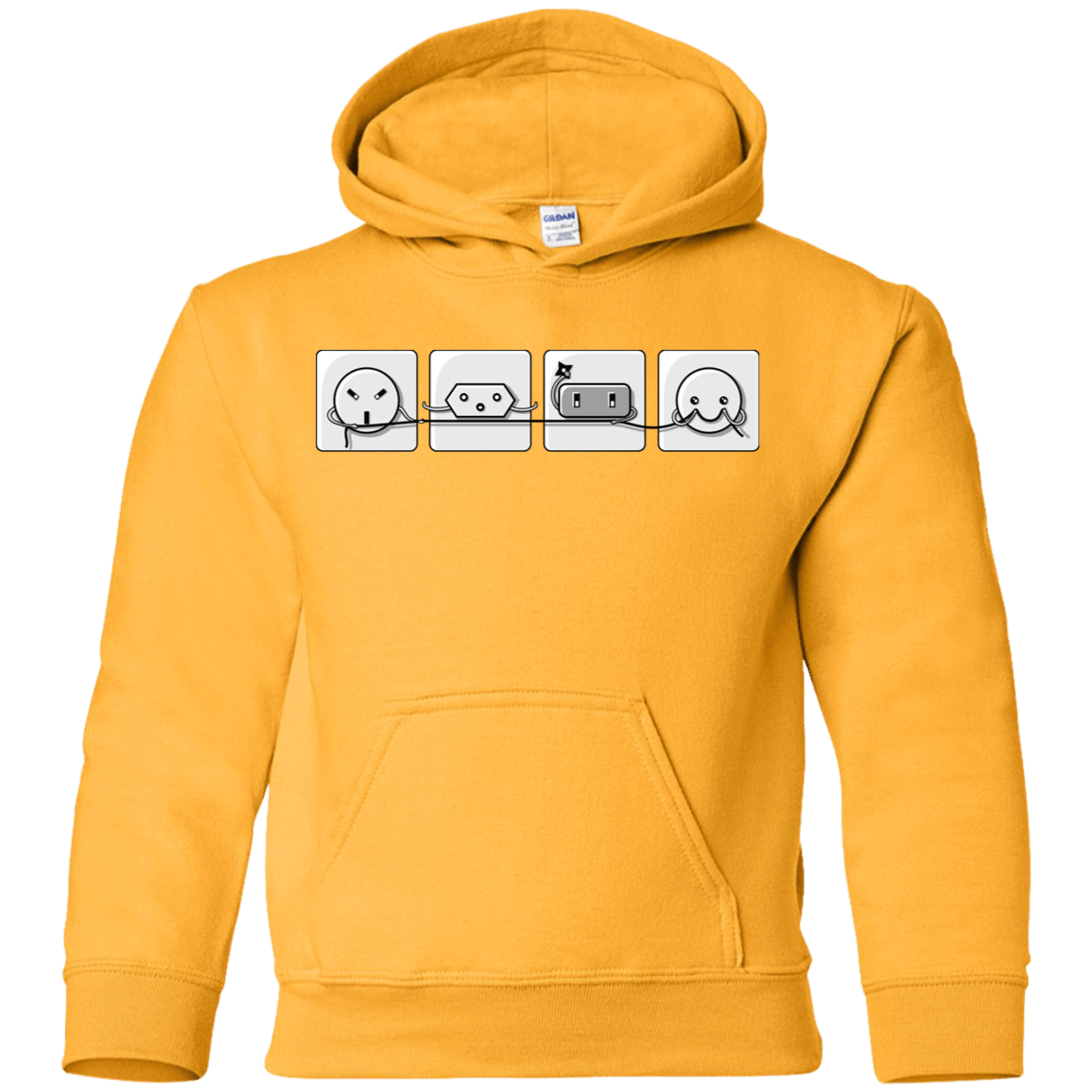 Sweatshirts Gold / YS Power Struggle Youth Hoodie