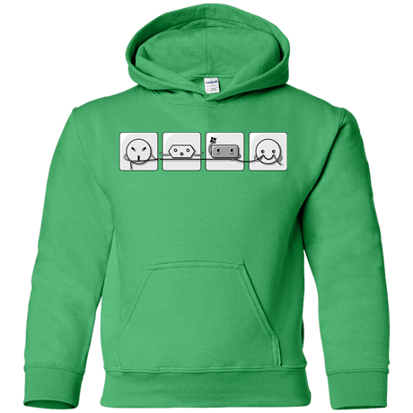 Sweatshirts Irish Green / YS Power Struggle Youth Hoodie