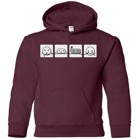 Sweatshirts Maroon / YS Power Struggle Youth Hoodie