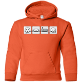 Sweatshirts Orange / YS Power Struggle Youth Hoodie